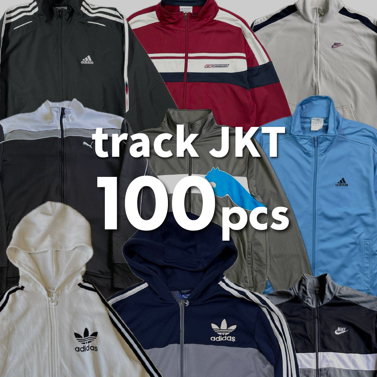 Track JKT 100pcs