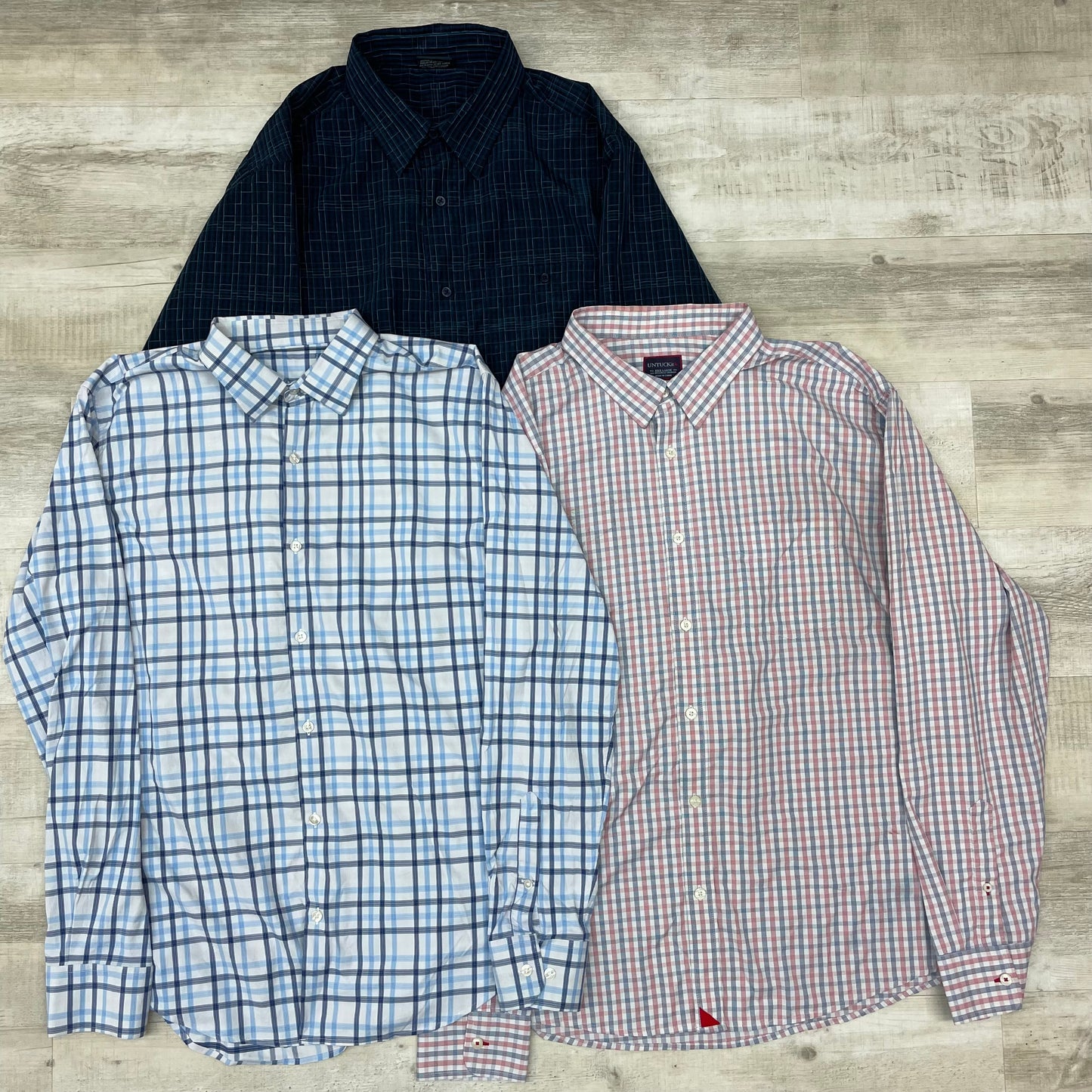 [現物] 長袖柄シャツ 11pcs G0821004