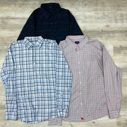 [現物] 長袖柄シャツ 11pcs G0821004