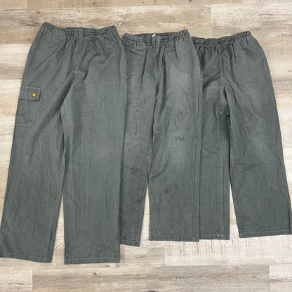 [現物] ユーロメディカルパンツ(グレー染め) 10pcs C0717003