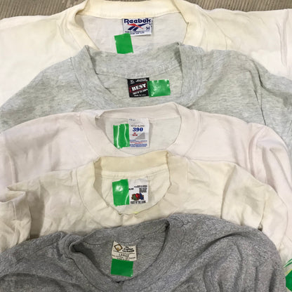 [現物] 90年代 白Tシャツ(シミあり) 20pcs H0810003