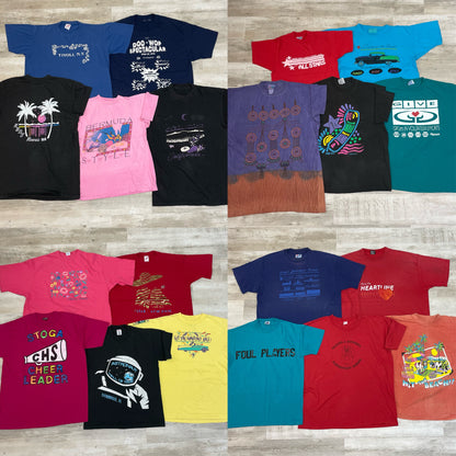 [現物] 90s カラーTシャツ 20pcs G0727002