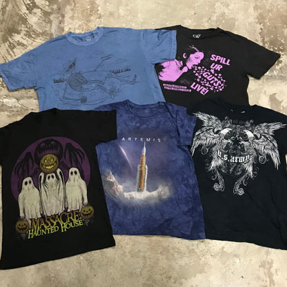 [現物] 00s アメカジプリントTシャツ 20pcs D0629004