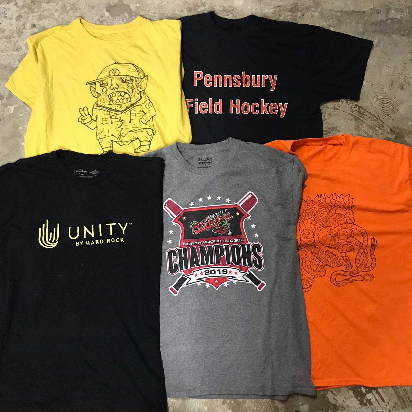 [現物] 00s アメカジプリントTシャツ 20pcs D0707001