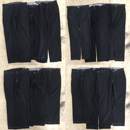 [現物] ラルフチノパンローレン/黒染め 12pcs H0727003