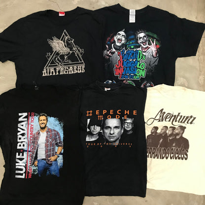 [現物] ミュージック/バンドTシャツ 20pcs D0716002