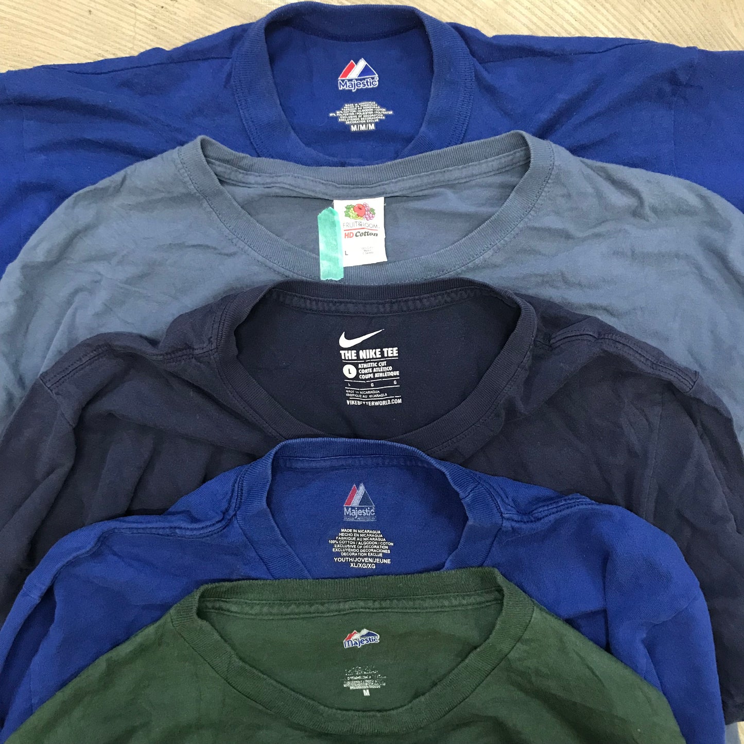 [現物] チームカレッジ系Tシャツ 20pcs D0716001
