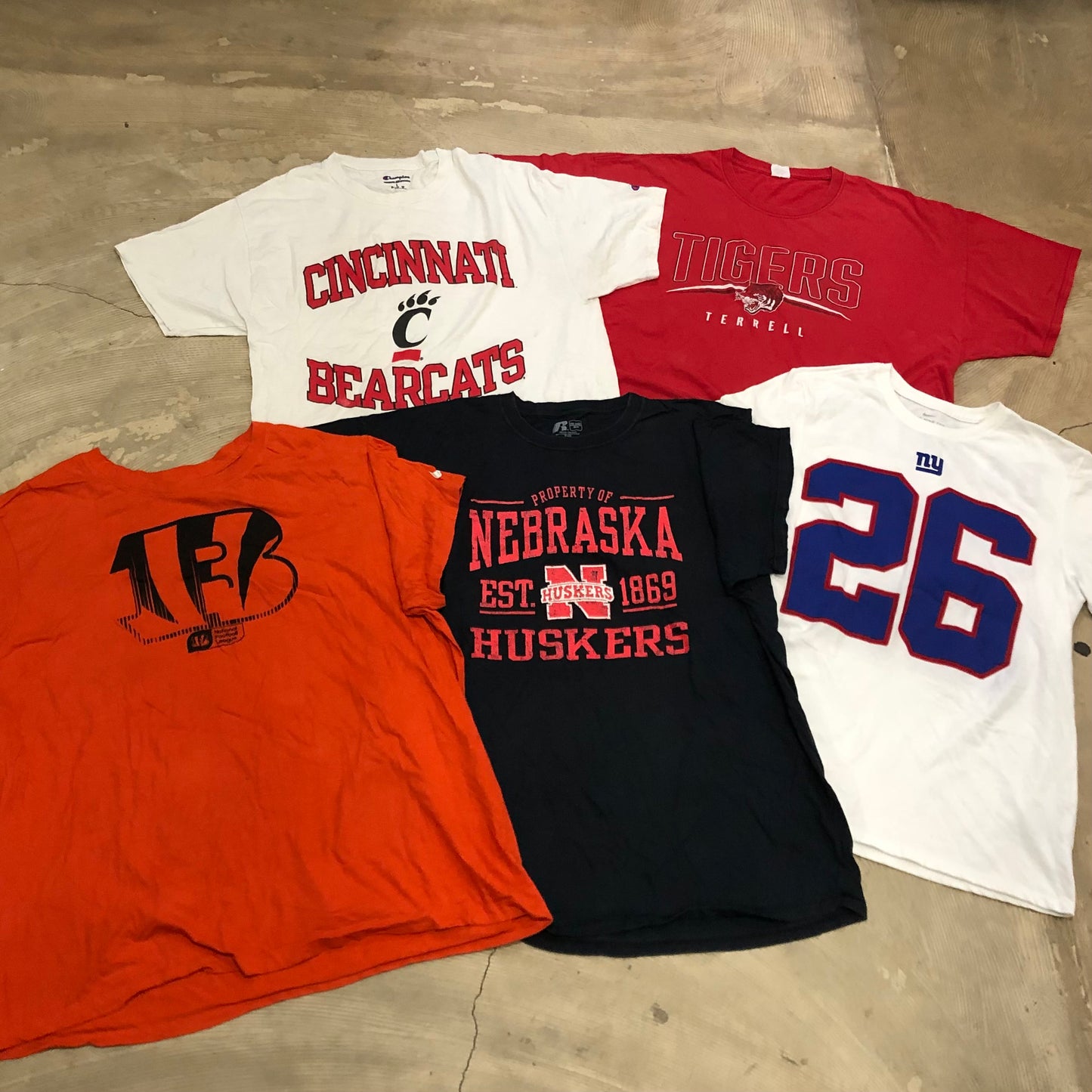 [現物] 00s カレッジ系Tシャツ 20pcs E0707002