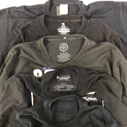 [現物] US ブラックTシャツ 20pcs G0814003