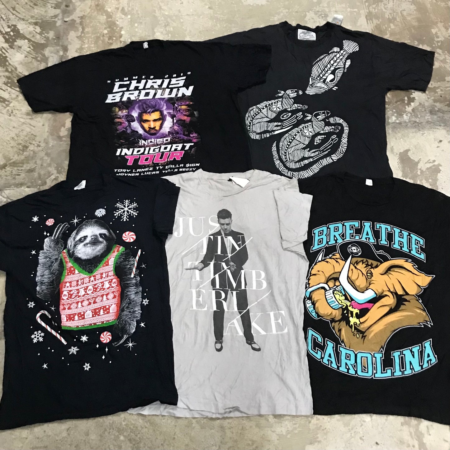[現物] 00s アメカジプリントTシャツ 20pcs D0702001
