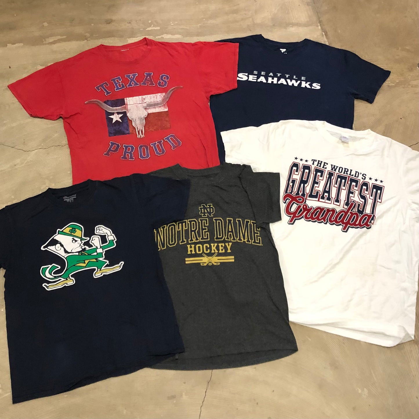 [現物] 00s カレッジ系Tシャツ 20pcs E0707002