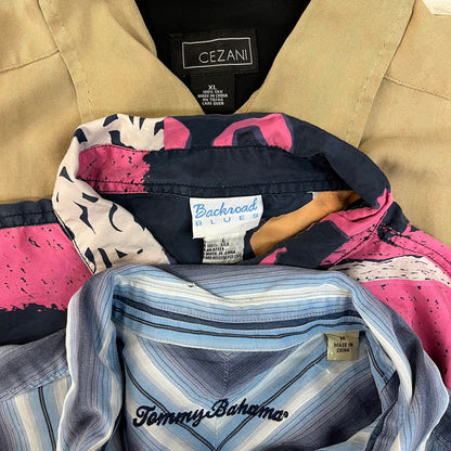 [現物] 長袖シルクシャツ 12pcs C0716003
