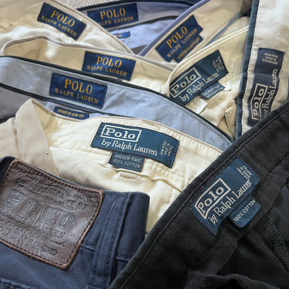 [現物] ラルフローレンコットンパンツ 10pcs L0814003