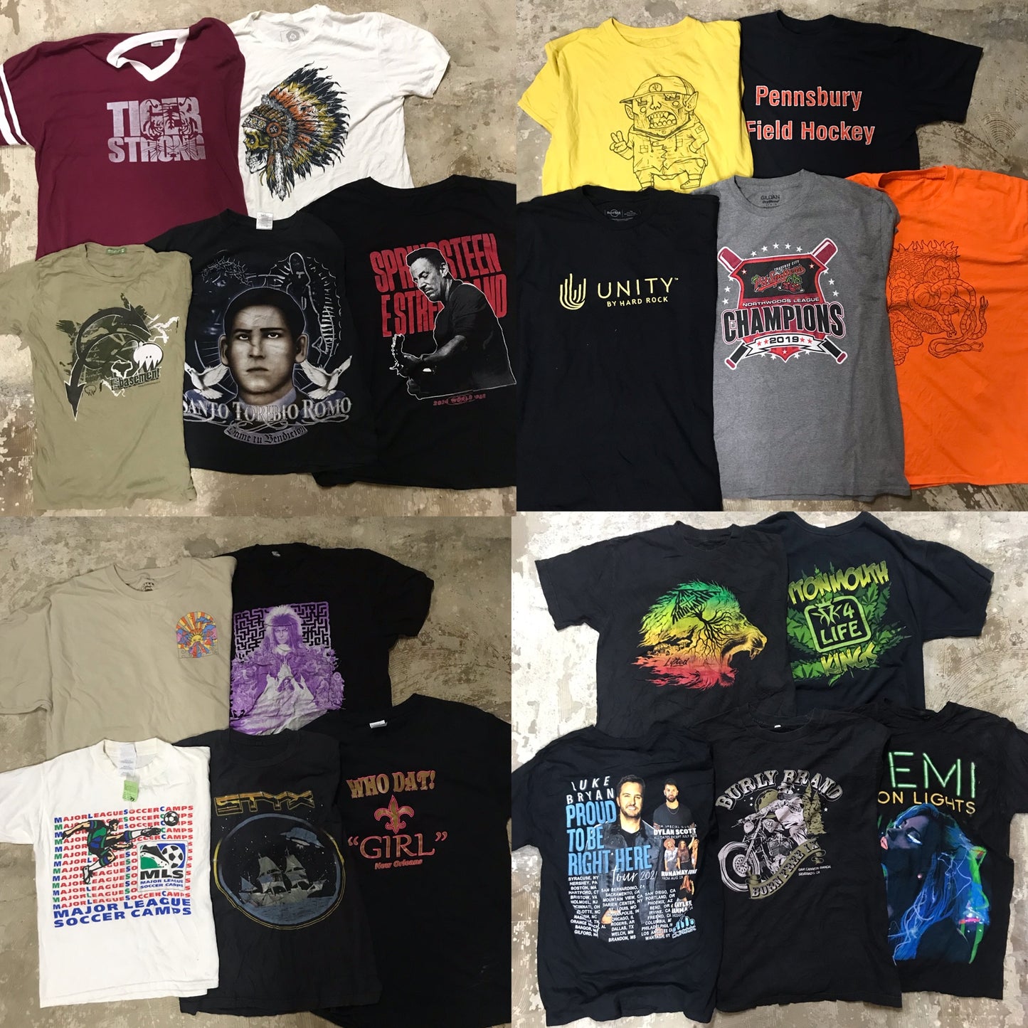 [現物] 00s アメカジプリントTシャツ 20pcs D0707001