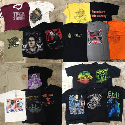[現物] 00s アメカジプリントTシャツ 20pcs D0707001