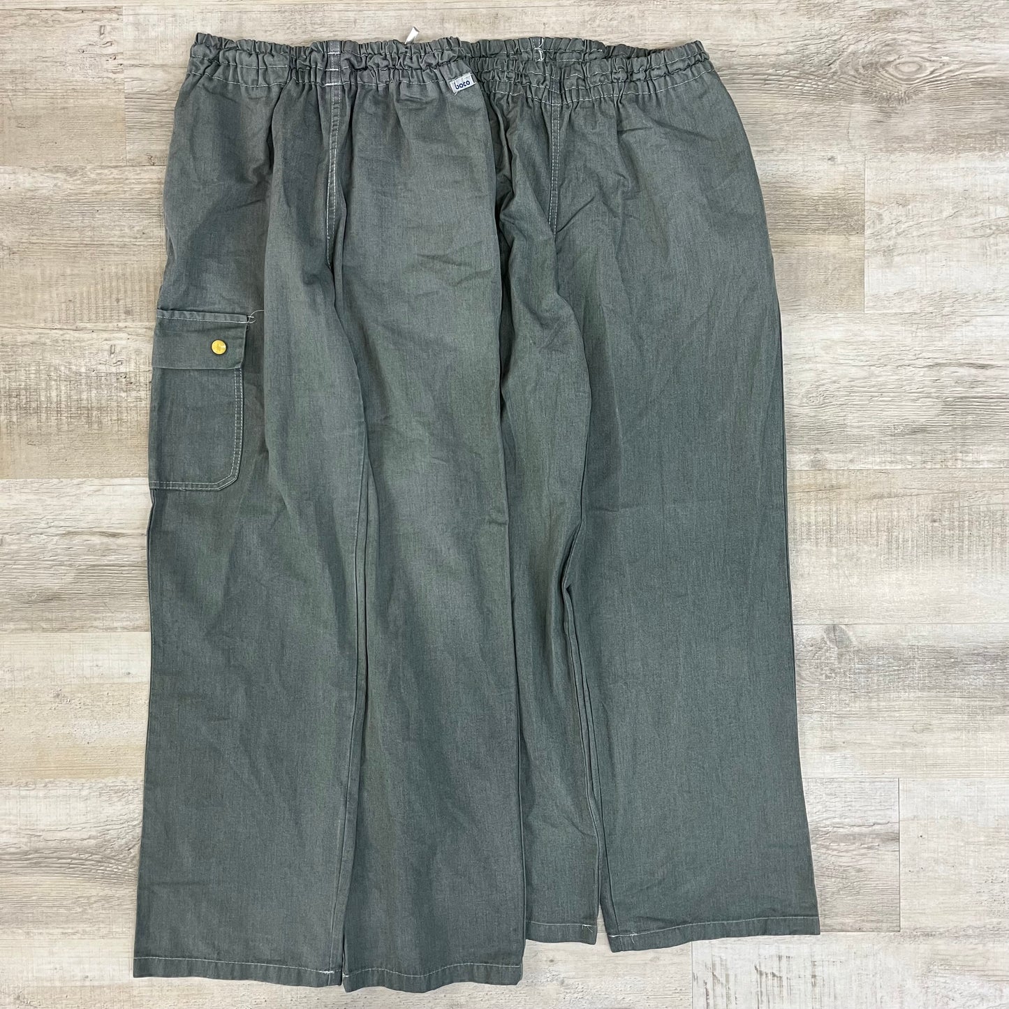 [現物] ユーロメディカルパンツ(グレー染め) 10pcs D0717005