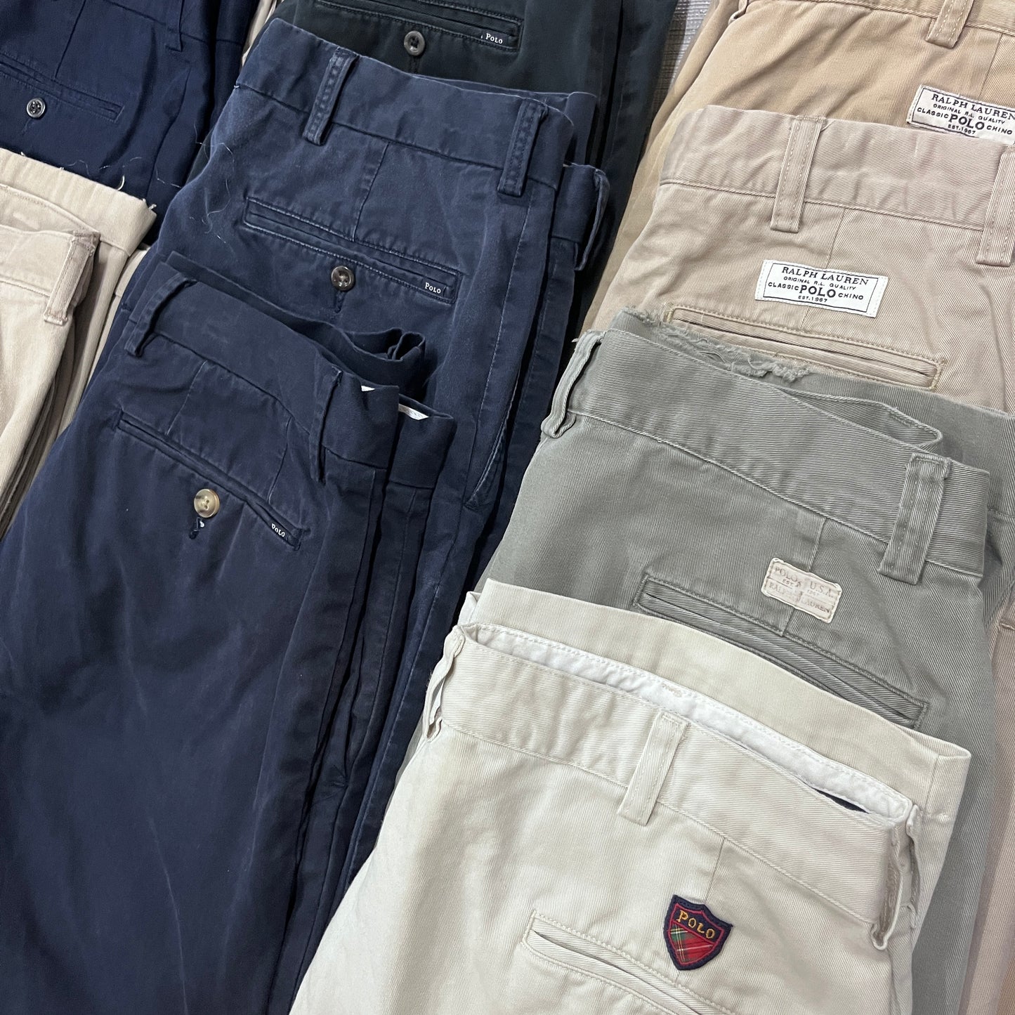 [現物] ラルフローレンコットンパンツ 10pcs L0809002