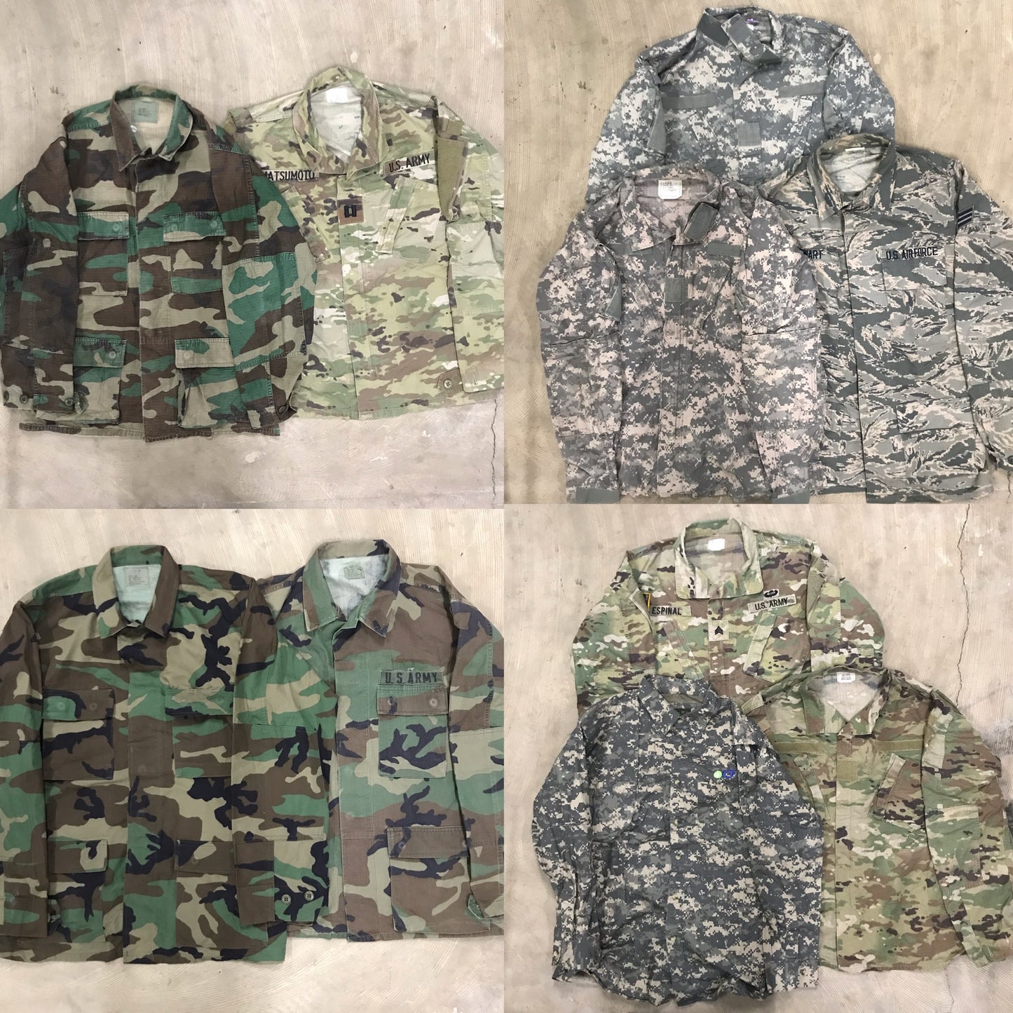 [現物] BDUジャケット 10pcs H0723004
