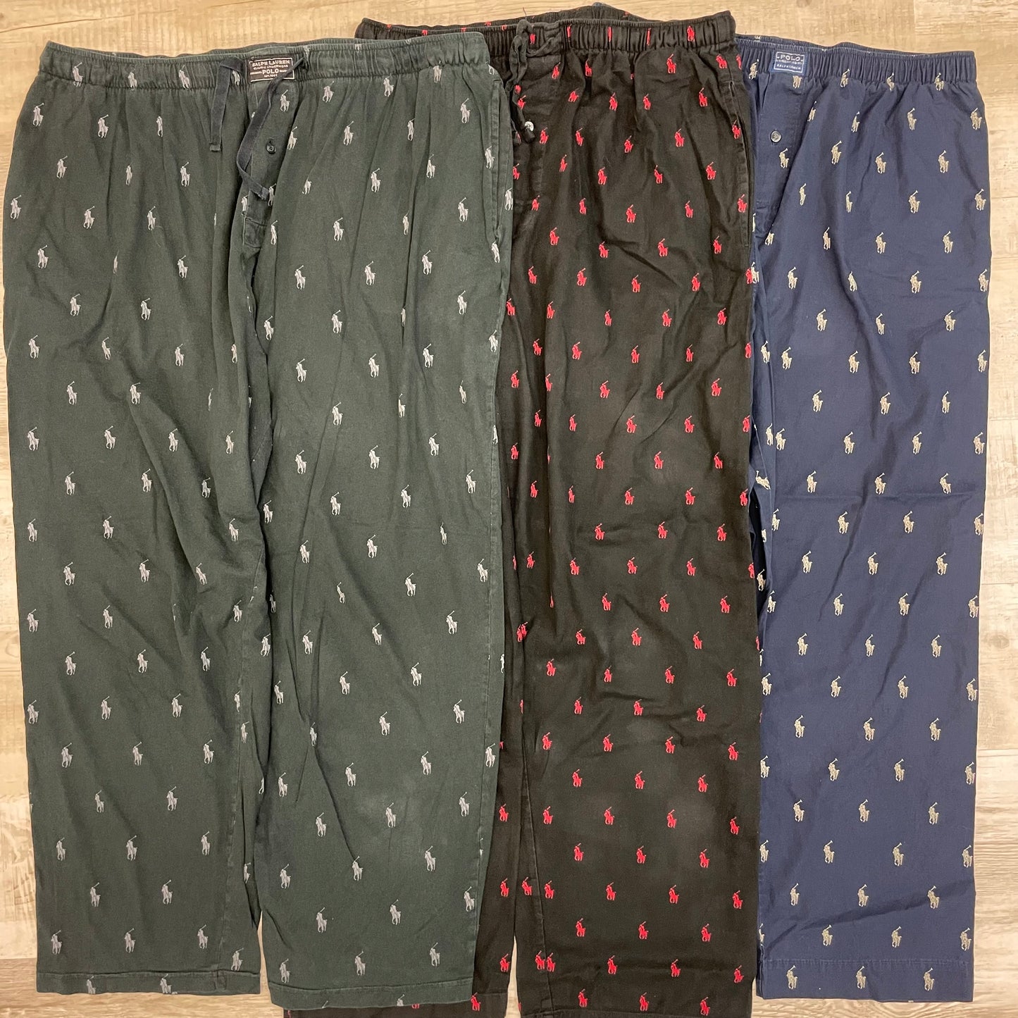 [現物] ラルフローレンパジャマパンツ(柄ミックス) 12pcs G0819005