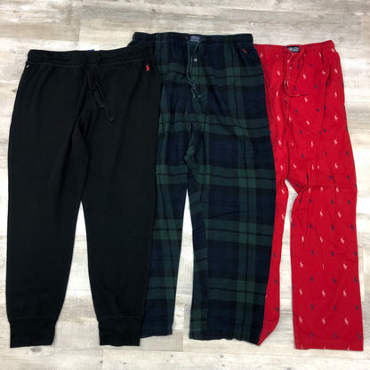 [現物] ラルフローレンパジャマパンツ(柄ミックス) 12pcs H0819004
