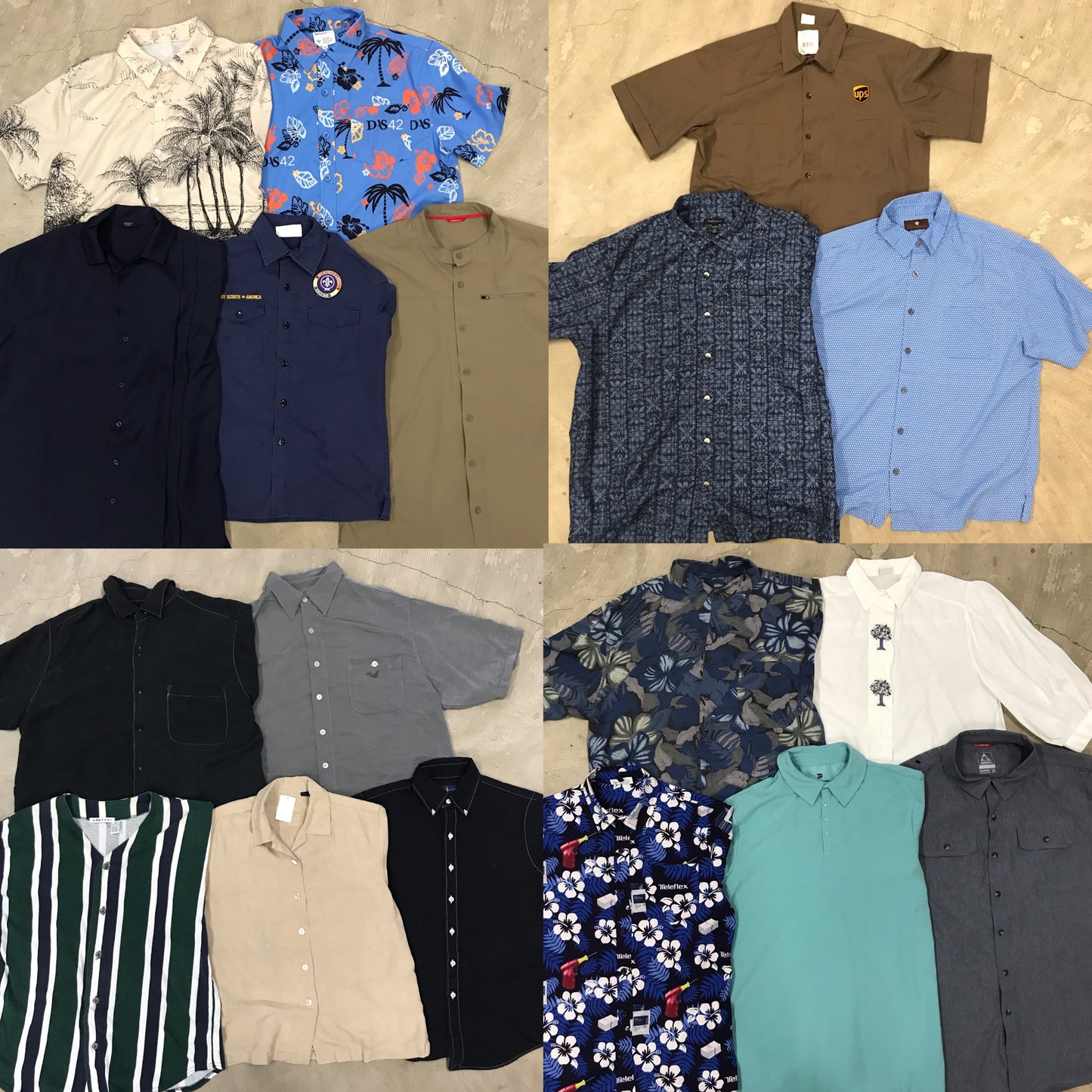 [現物] 特価半袖シャツ 18pcs H0804004