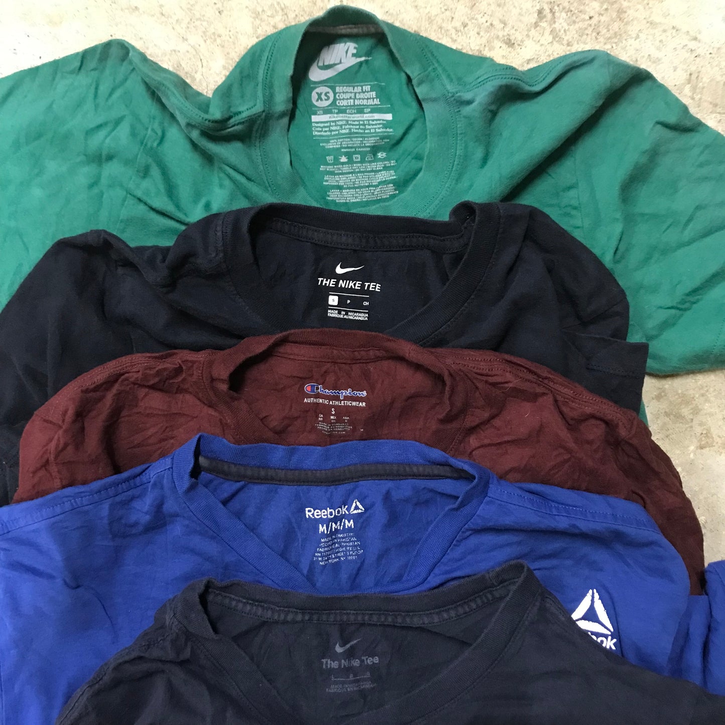 [現物] 00s スポーツブランドTシャツ 20pcs D0714004