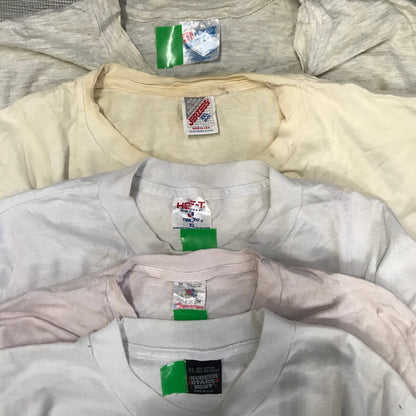 [現物] 90s 白Tシャツ(シミあり) 20pcs H0813005