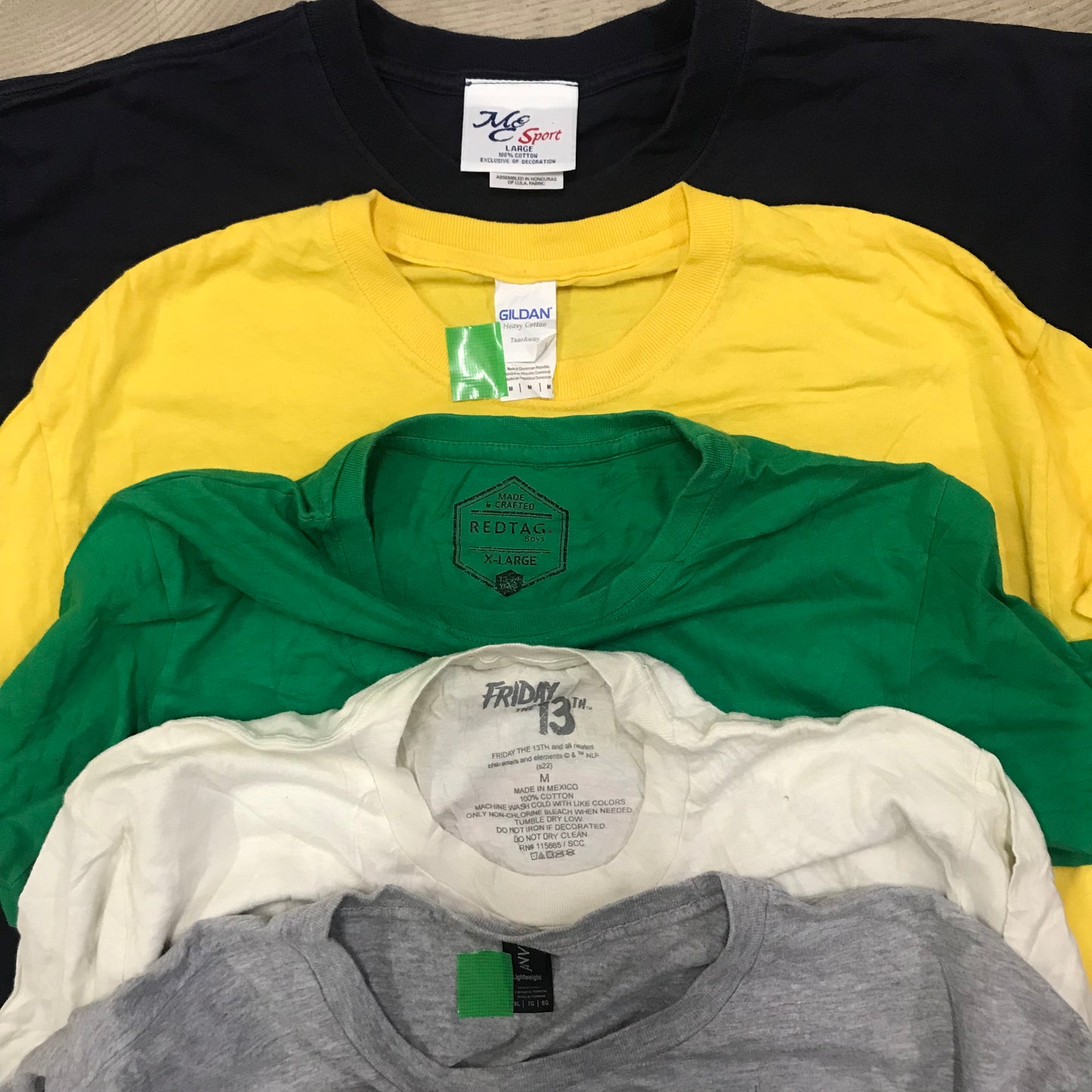 [現物] アメカジプリントTシャツ 20pcs G0730003