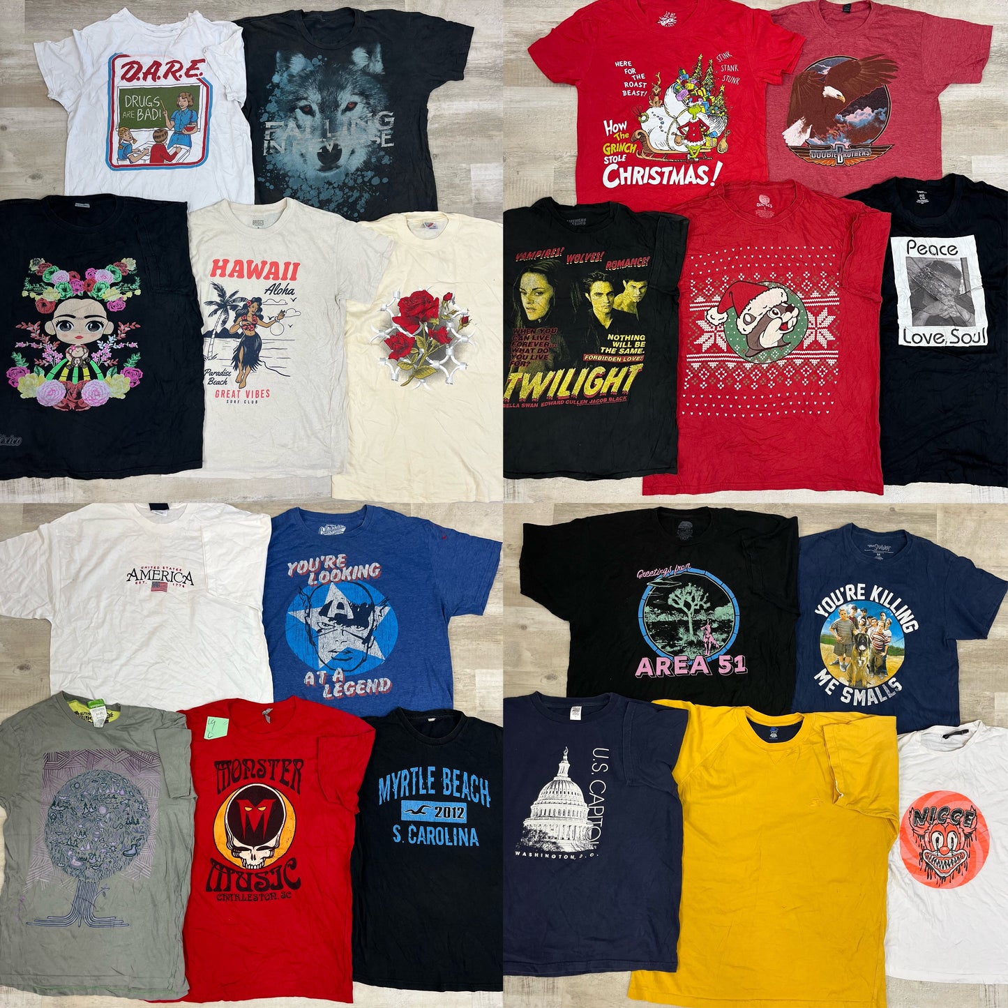 [現物] 00s アメカジプリントTシャツ 20pcs C0714005