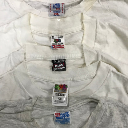 [現物] 90s 白系Tシャツ(シミあり) 20pcs D0622003