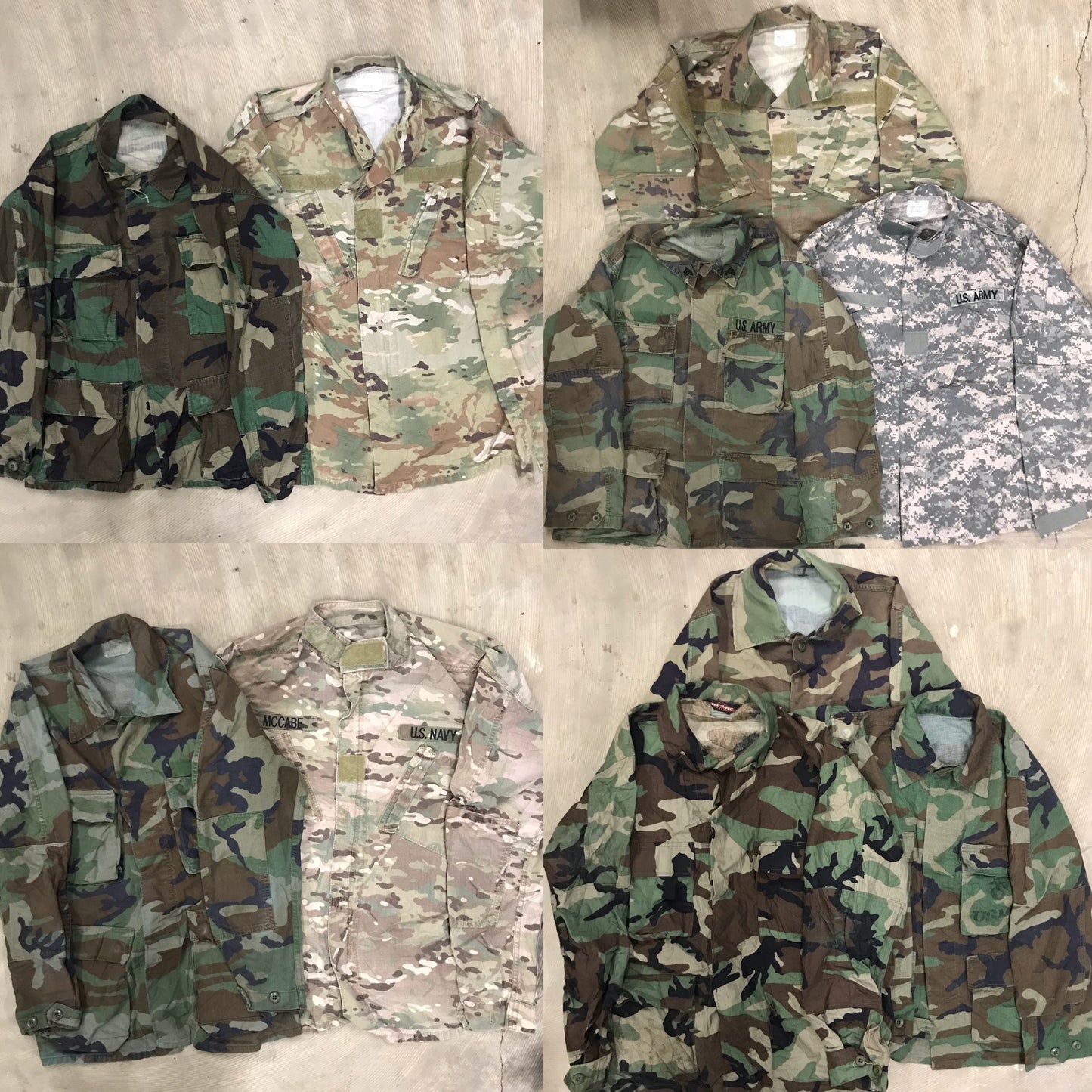 [現物] BDUジャケット 10pcs H0723003