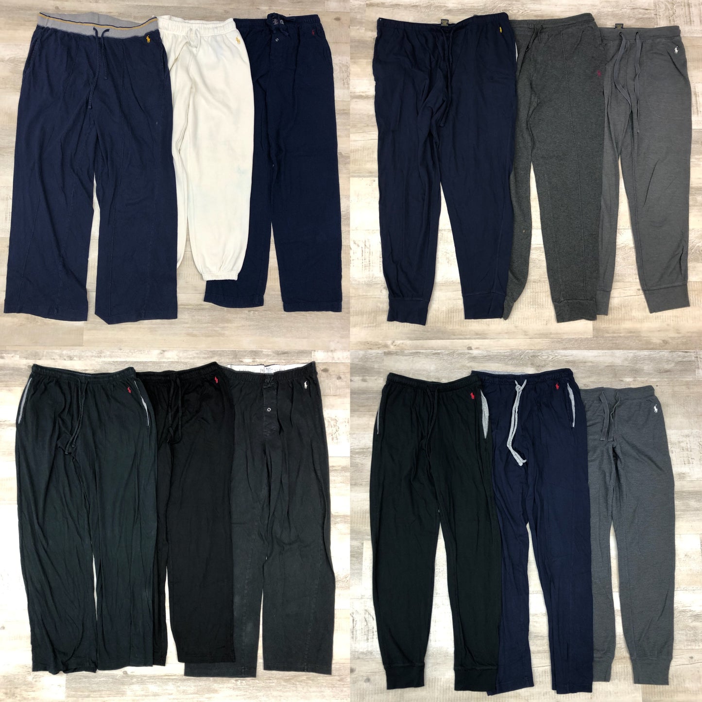 [現物] ラルフローレンパジャマパンツ/イージーパンツ(無地) 12pcs H0819003