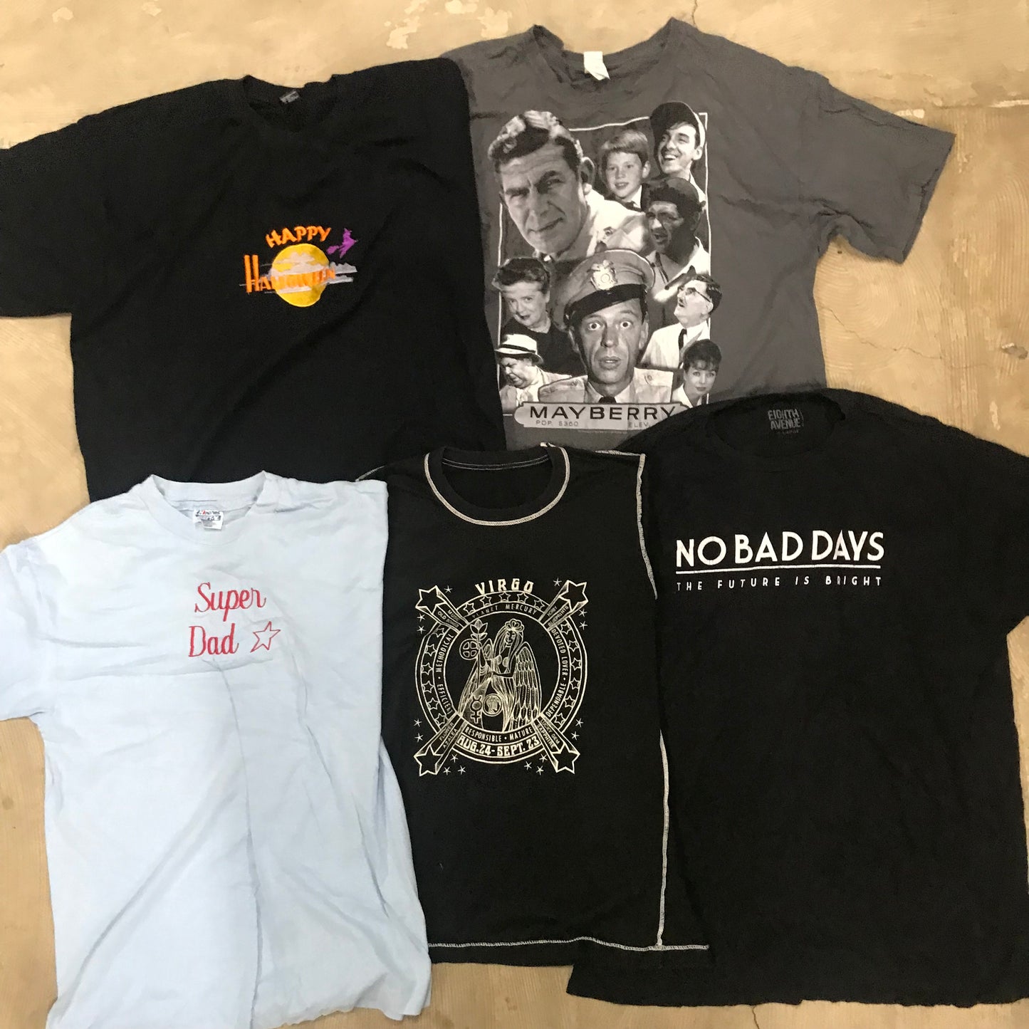 [現物] アメカジプリントTシャツ 20pcs G0730003