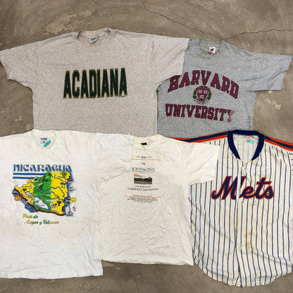 [現物] 90s 白Tシャツ(シミあり) 20pcs E0713005
