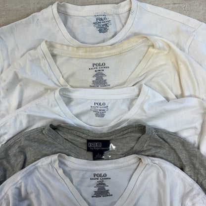 [現物] ラルフ白Tシャツ(シミあり) 20pcs