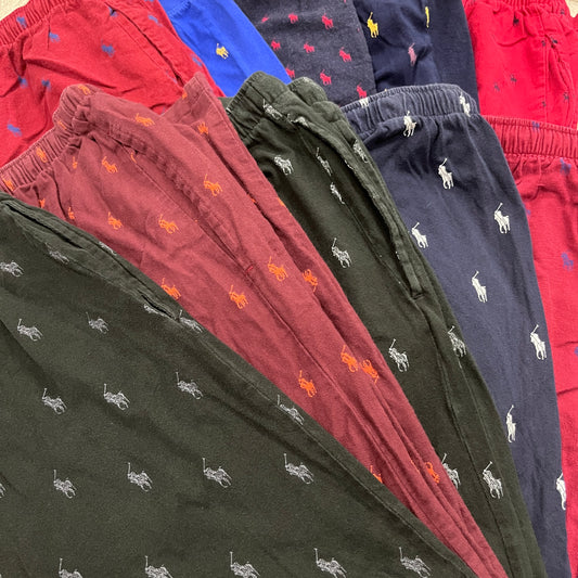 [現物] ラルフローレンパジャマパンツ(総柄) 10pcs L0811003
