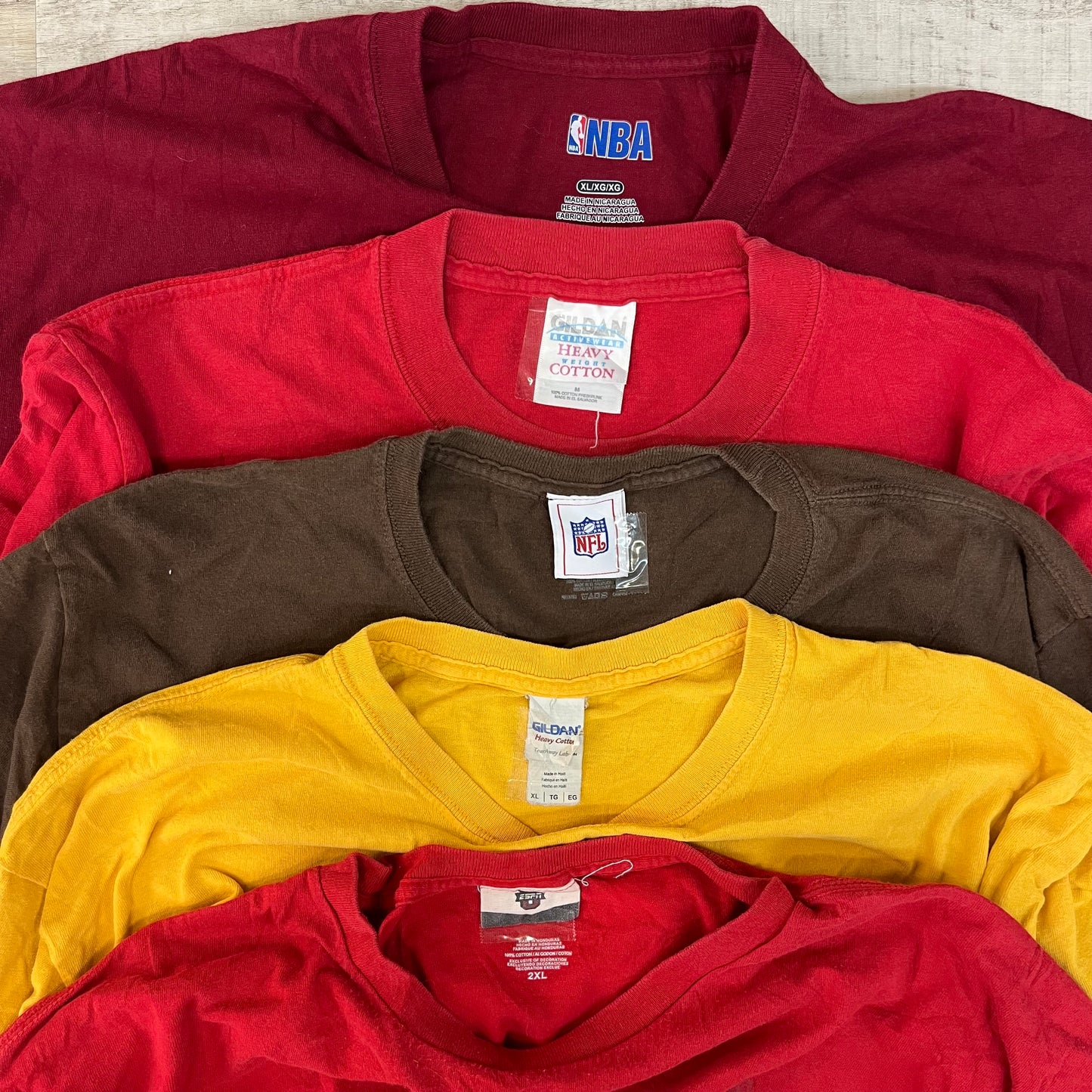 [現物] チームカレッジTシャツ 20pcs G0724002