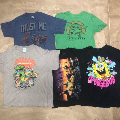 [現物] 00s アメコミ/キャラクターTシャツ 20pcs E0706003