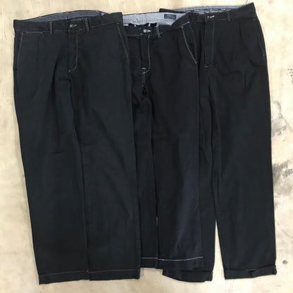 [現物] ラルフチノパンローレン/黒染め 12pcs H0727003