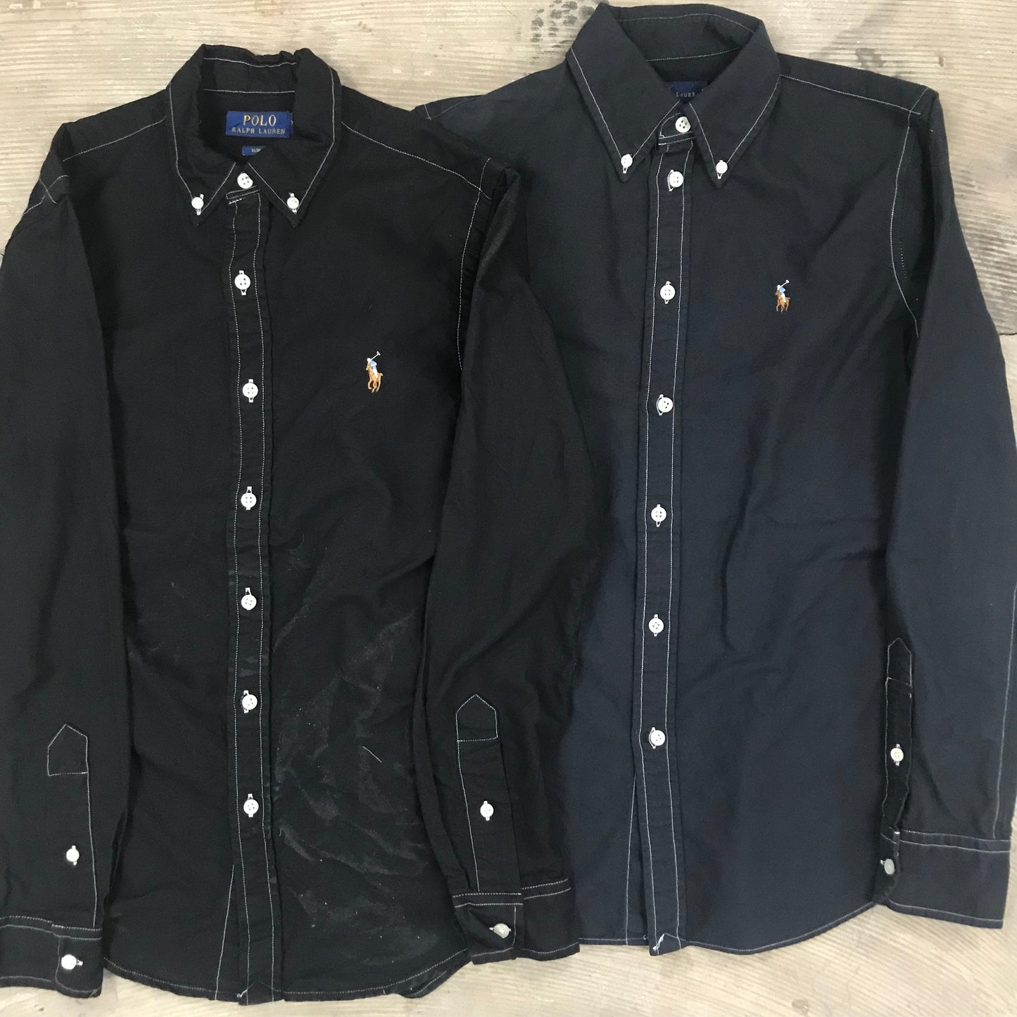 [現物] ラルフシャツ(黒染め) 7pcs G0730001