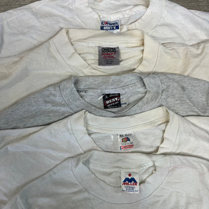 [現物] 90s 白Tシャツ(シミあり) 20pcs C0715002