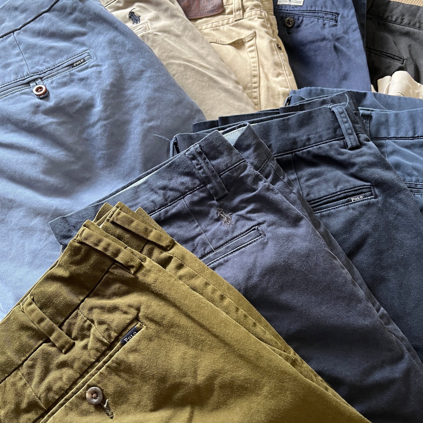 [現物] ラルフローレンコットンパンツ 10pcs L0814001