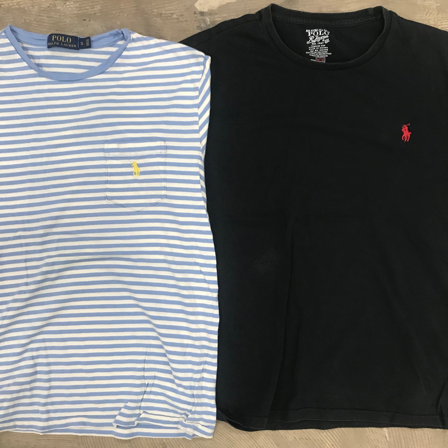 [現物] ラルフローレンTシャツ(スモールサイズ) 8pcs H0728006