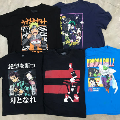[現物] 00s アニメTシャツ 20pcs H0806002