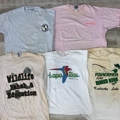 [現物] 90s 白Tシャツ(シミあり) 20pcs G0815001