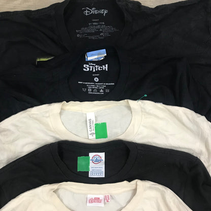 [現物] ディズニー/アニメ/キャラクターTシャツ 20pcs G0730002