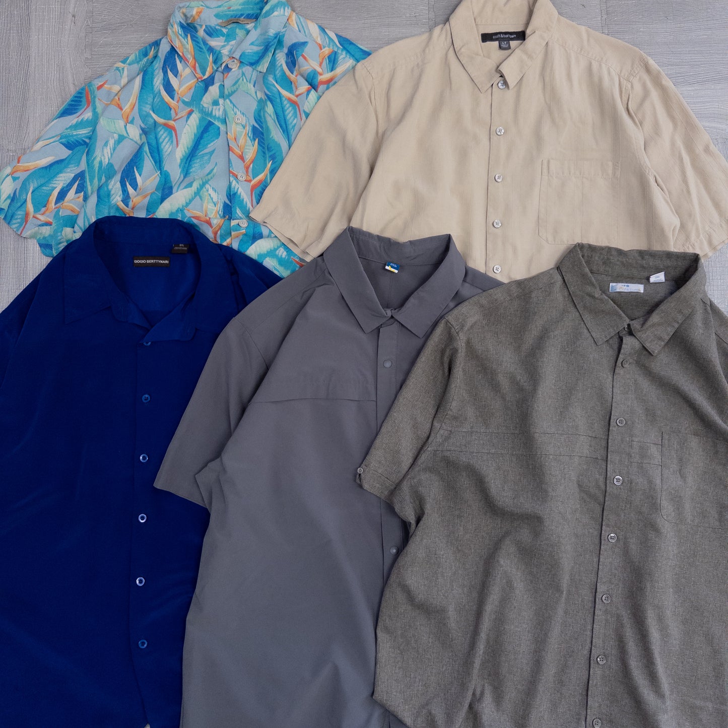 [現物] 半袖シャツミックス 20pcs G0823002