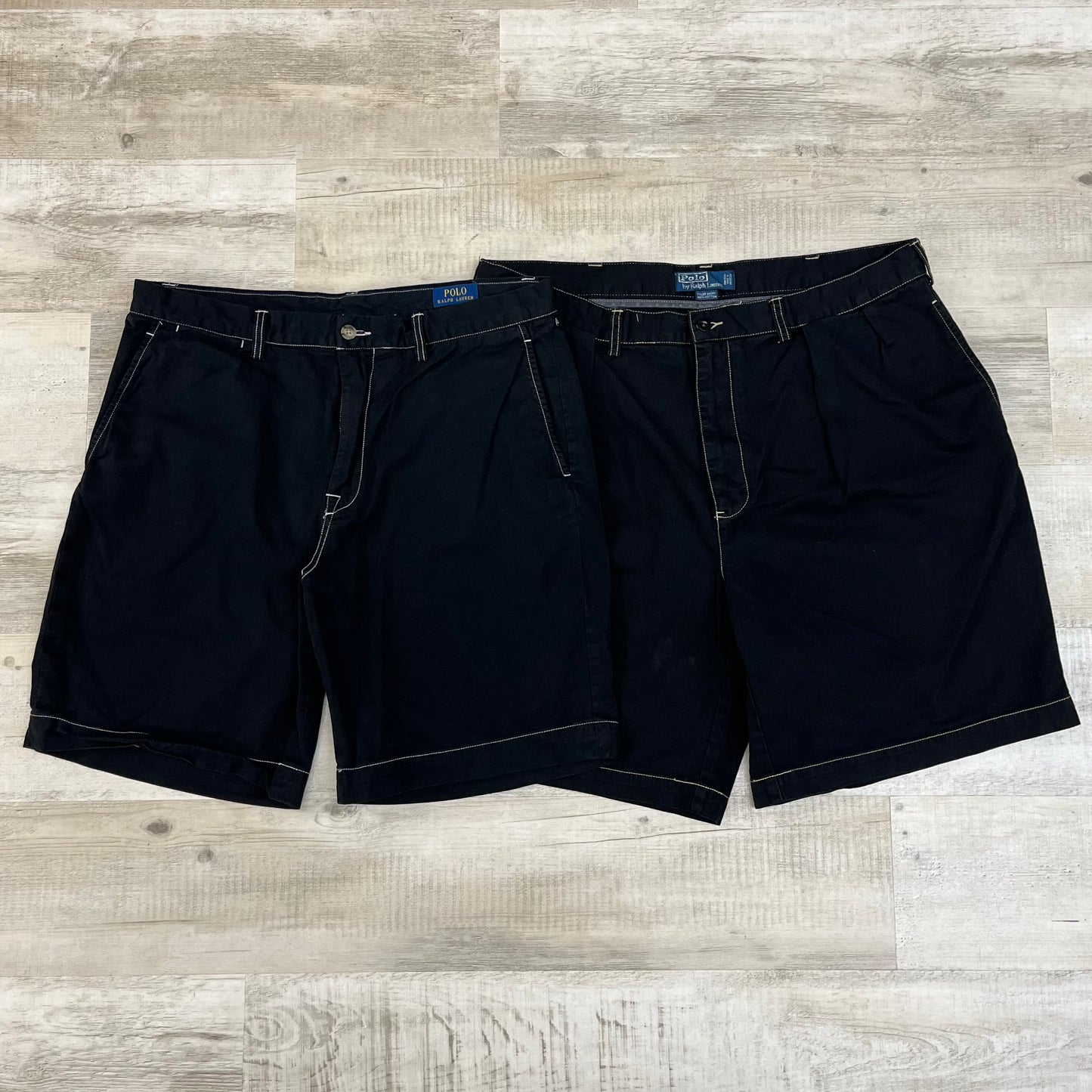 [現物] ラルフローレン ショートパンツ 黒染め 8pcs G0805003