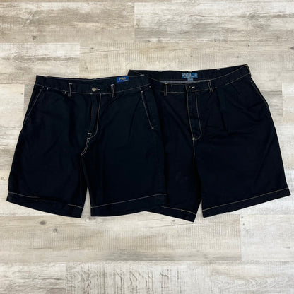 [現物] ラルフローレン ショートパンツ 黒染め 8pcs G0805003