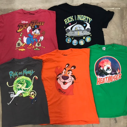 [現物] キャラクターTシャツ 20pcs H0803003
